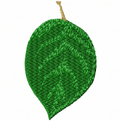 Leaves Embroidery Design 3